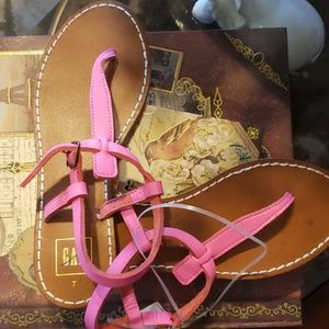New Pink GAP sandals